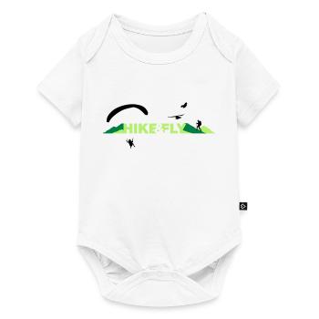 Hike & Fly - Baby Premium short-sleeve bodysuit - white - Front