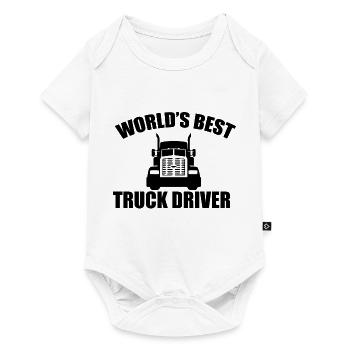 Conducteur de camion Conducteur de camion Idée cadeau de camionneur - Body à manches courtes Premium Bébé - blanc - Devant