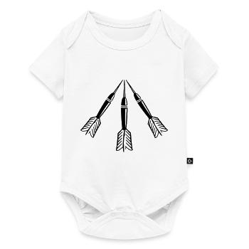 Darts - Baby Premium short-sleeve bodysuit - white - Front