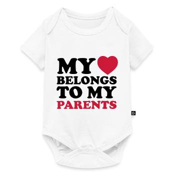 MHBTM parents - Baby Premium short-sleeve bodysuit - white - Front