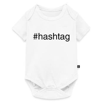 #hashtag - Baby Premium short-sleeve bodysuit - white - Front