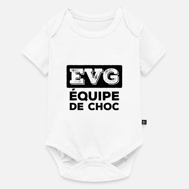 Evg équipe de choc - Body à manches courtes Premium Bébé - blanc