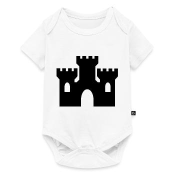 castle - Baby Premium short-sleeve bodysuit - white - Front
