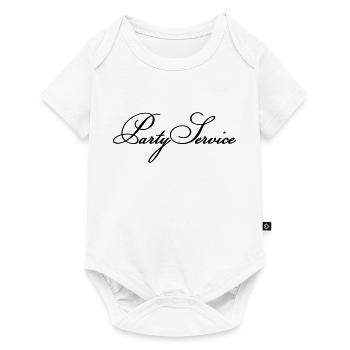 Partyservice / Party service (1c) - Baby Premium Kurzarmbody - Weiß - Vorne