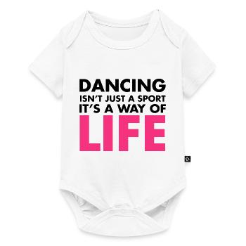 Dancing - Baby Premium short-sleeve bodysuit - white - Front