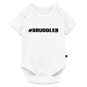 Der Schwabe schimpft manchmal einfach vor sich her - Baby Premium Kurzarmbody - Weiß - Vorne