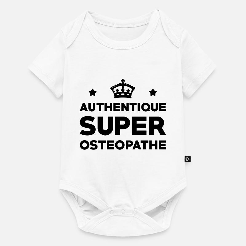 Ostéopathe / Ostéopathie / Masseur / Kiné / Ostéo - Body à manches courtes Premium Bébé - blanc
