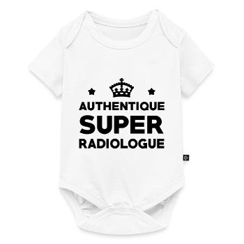 Radiologue / Radiologie / Radio / Docteur Médecin - Body à manches courtes Premium Bébé - blanc - Devant