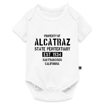 Pénitencier d’État d’Alcatraz, 1934, San Francisco, Californie - Body à manches courtes Premium Bébé - blanc - Devant