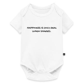 Cinéma / Citation / Série télé / Geek - Body à manches courtes Premium Bébé - blanc - Devant