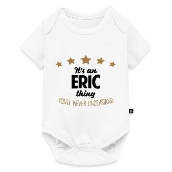 It's an eric name thing stars never under - Baby Premium short-sleeve bodysuit - white - Front