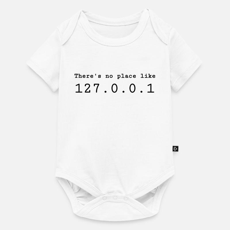Developer Entwickler Développeur Computer Geek - Baby Premium short-sleeve bodysuit - white