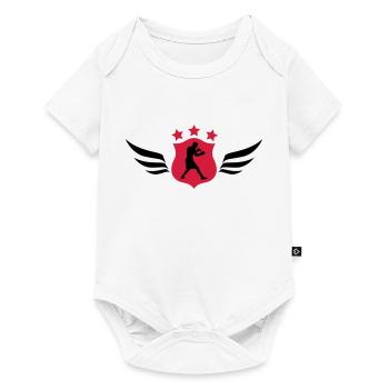 Boxing - Boxer - Baby Premium short-sleeve bodysuit - white - Front