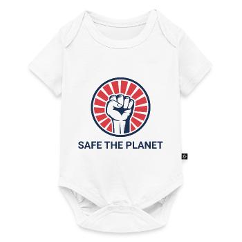 SAFE THE PLANET NATURSCHUTZ - Baby Premium Kurzarmbody - Weiß - Vorne