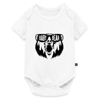 Ours de chéri - Body à manches courtes Premium Bébé - blanc - Devant
