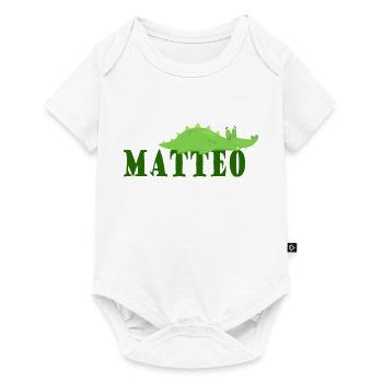 Matteo - Body à manches courtes Premium Bébé - blanc - Devant