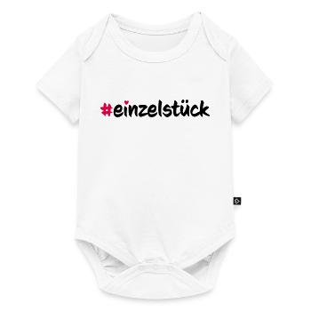 Einzelstück - Baby Premium Kurzarmbody - Weiß - Vorne