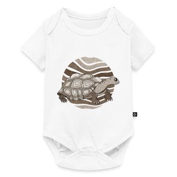 Tortue - Body à manches courtes Premium Bébé - blanc - Devant