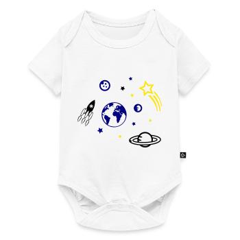 universe - Baby Premium short-sleeve bodysuit - white - Front