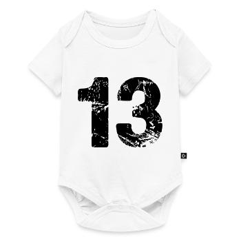 13 - Baby Premium short-sleeve bodysuit - white - Front