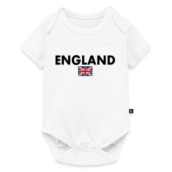 England - Baby Premium short-sleeve bodysuit - white - Front