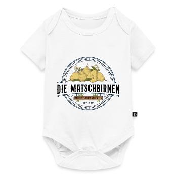 Matschbirnen mehrfarbig 2 - Baby Premium Kurzarmbody - Weiß - Vorne