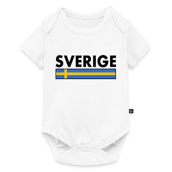 Sverige - Body à manches courtes Premium Bébé - blanc - Devant