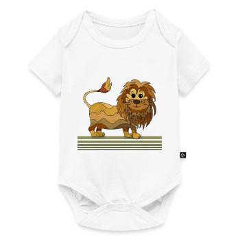 Lion - Body à manches courtes Premium Bébé - blanc - Devant