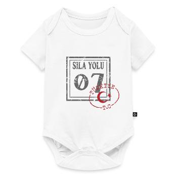Antalya - Baby Premium short-sleeve bodysuit - white - Front