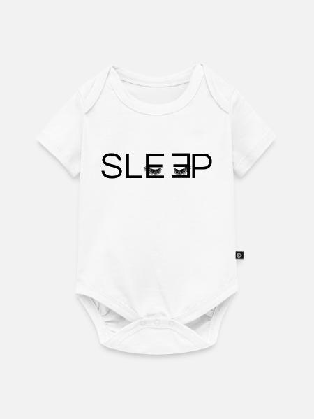 Ursprünglicher Schlaf - Baby Premium Kurzarmbody - Weiß