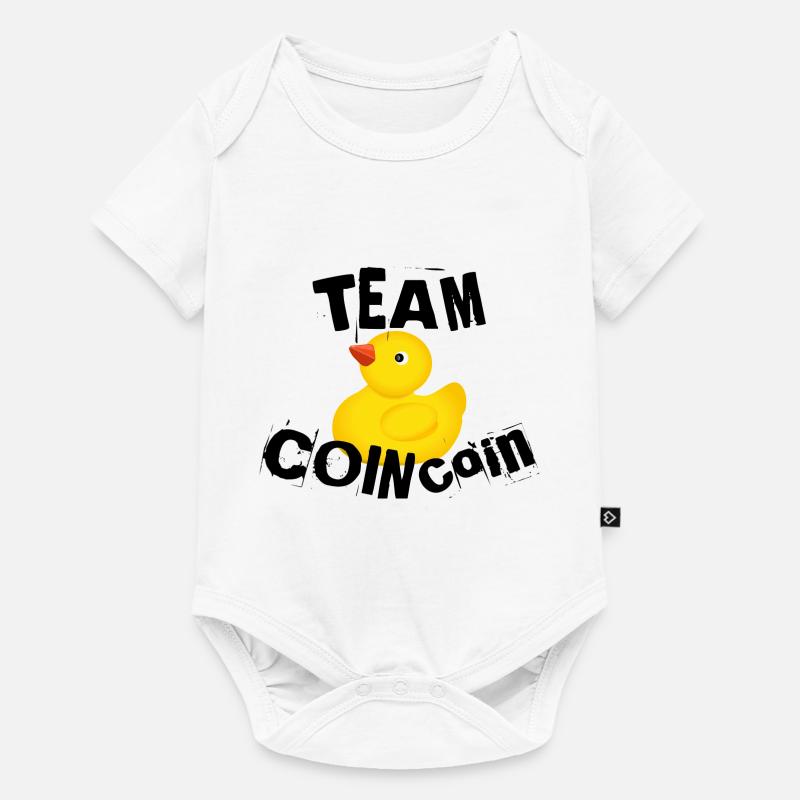 canard - Body à manches courtes Premium Bébé - blanc