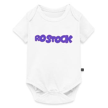Rostock - Baby Premium Kurzarmbody - Weiß - Vorne
