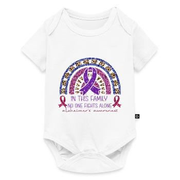 Alzheimer's Disease Brain Forgotten Forgetful - Baby Premium short-sleeve bodysuit - white - Front