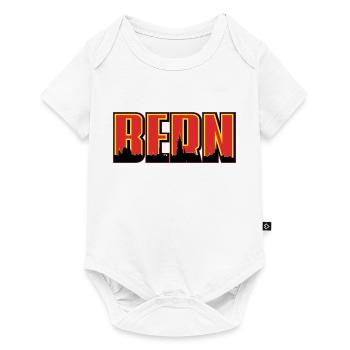 Bern - Baby Premium Kurzarmbody - Weiß - Vorne