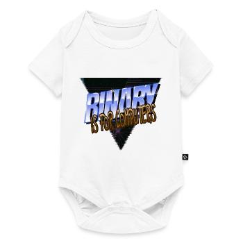 gift cool design pansexual happy lgbtqi and - Baby Premium Kurzarmbody - Weiß - Vorne