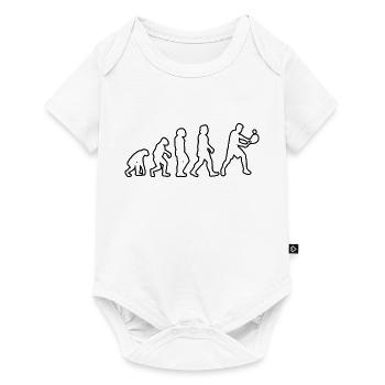 Tennis Joueur de tennis Raquette de tennis Club de tennis - Body à manches courtes Premium Bébé - blanc - Devant