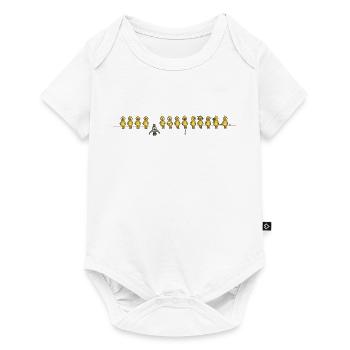 Bat birds - Baby Premium short-sleeve bodysuit - white - Front