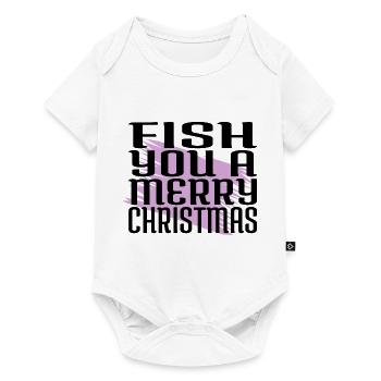 Bodybuilder Bubaprints Cute Couples - Baby Premium short-sleeve bodysuit - white - Front