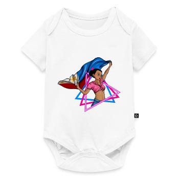 Philippines Filipina Pride Flag Pinay I Cadeau - Body à manches courtes Premium Bébé - blanc - Devant