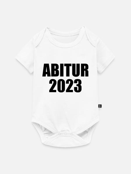 Abitur 2023 - Baby Premium Kurzarmbody - Weiß