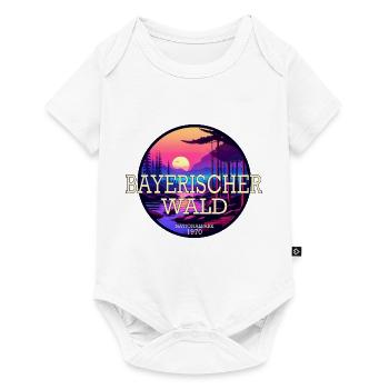 Nationalpark Bayerischer Wald - Baby Premium Kurzarmbody - Weiß - Vorne