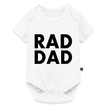 Rad dad - Body à manches courtes Premium Bébé - blanc - Devant