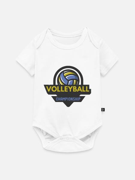 Ballsport - Baby Premium Kurzarmbody - Weiß