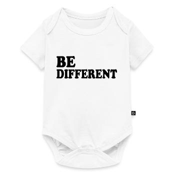 Be different - Baby Premium Kurzarmbody - Weiß - Vorne