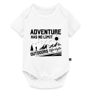 ADVENTURE HAS NO LIMIT 2 - Baby Premium short-sleeve bodysuit - white - Front