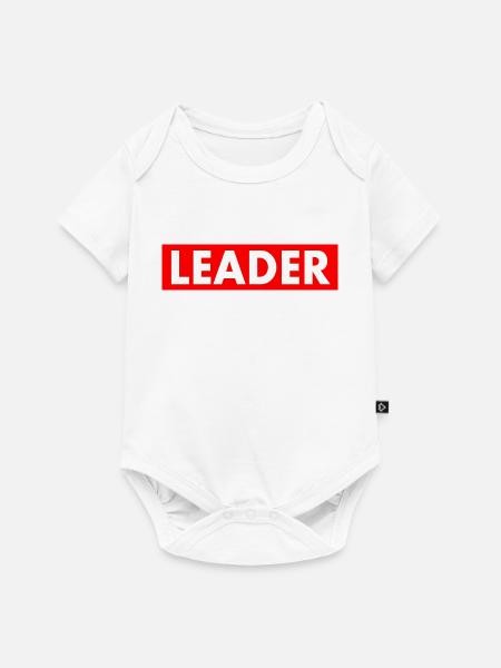 Leader - Baby Premium Kurzarmbody - Weiß