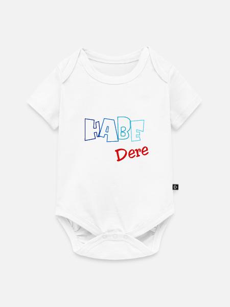 Habe Dere - Baby Premium Kurzarmbody - Weiß
