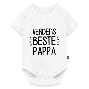 le meilleur père du monde - Body à manches courtes Premium Bébé - blanc - Devant