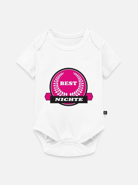 COUSIN NEFFE BRUDER - Baby Premium Kurzarmbody - Weiß
