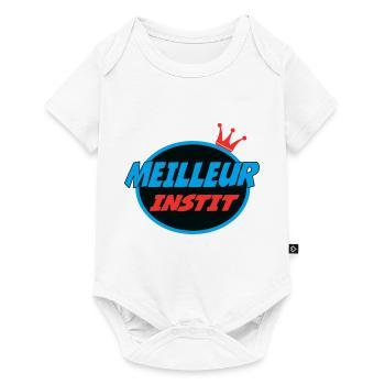 MEILLEUR INSTIT - Body à manches courtes Premium Bébé - blanc - Devant